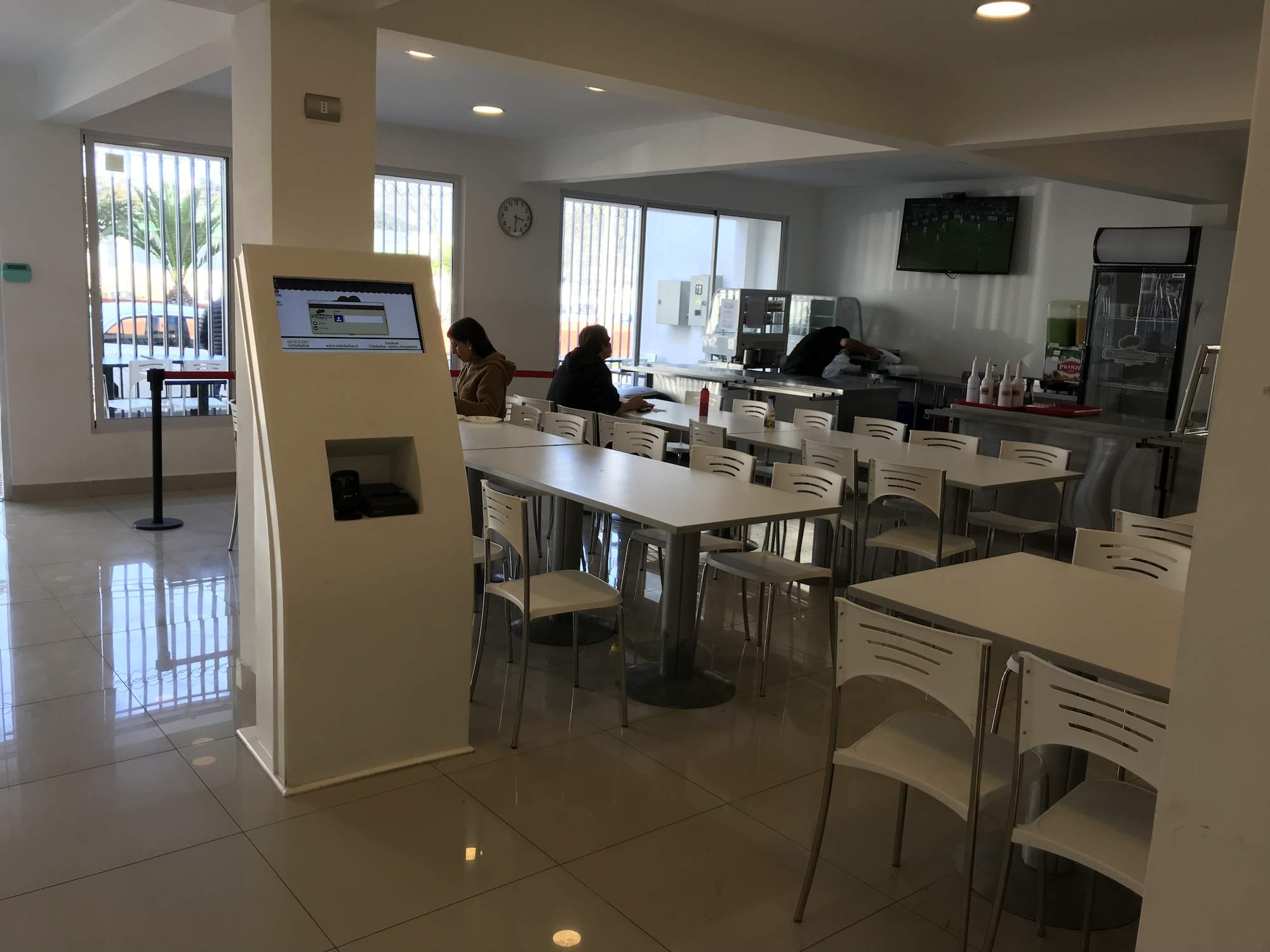 Sistema control de casino de alimentos