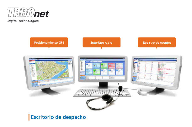 Consola de despacho TRBOnet
